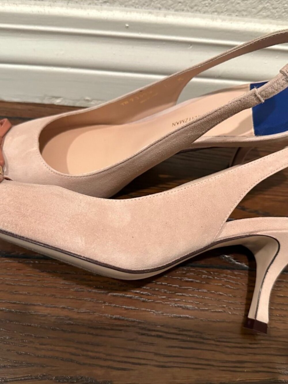 stuart weitzman slingback bowknot pump - Picture 2 of 7